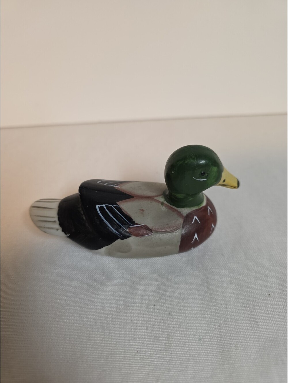Decorative Hand-painted Mallard Duck 4"